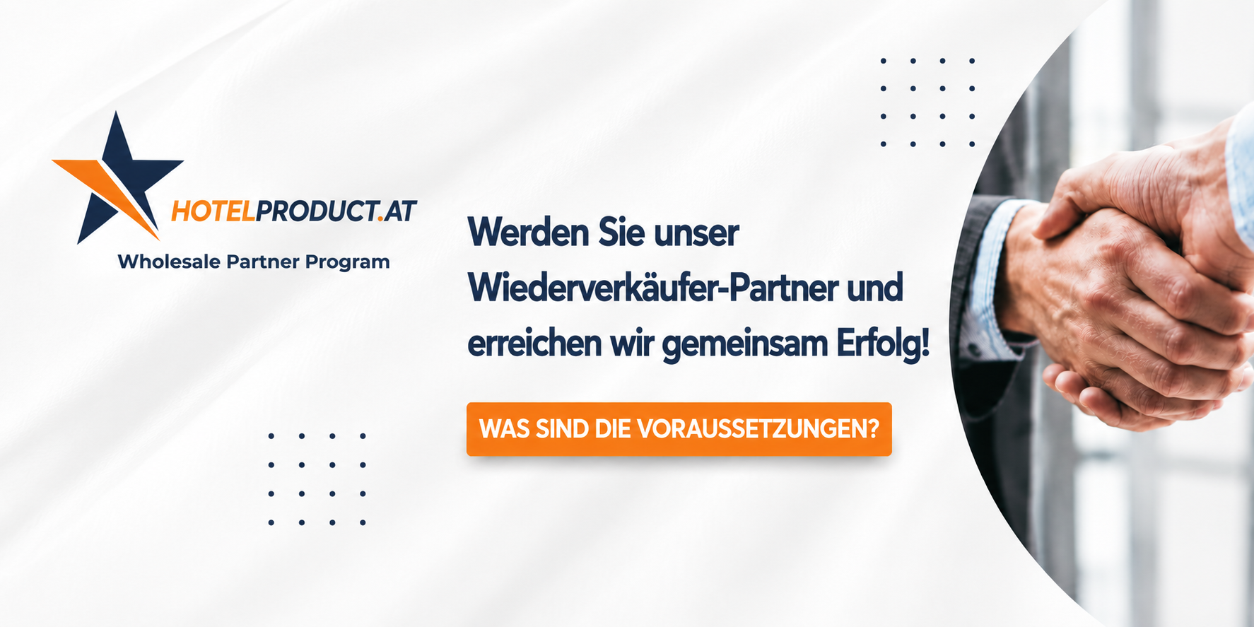 Vertriebspartner werden – Hotelbedarf Großhandel