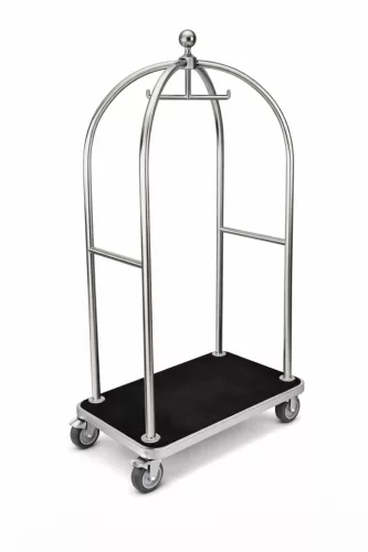 1340 P Poggyászkocsi keret Szálcsiszolt arany PVD