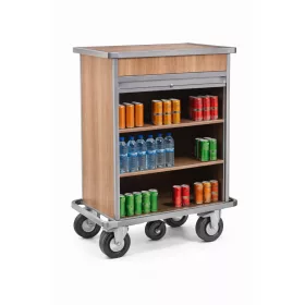 1460 Minibár kocsi polcokkal