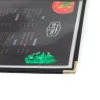 Bistro-Speisekartenhülle A5, 2 Blätter