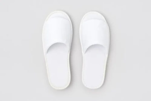 P-Andy Velour, offen, 28,2 cm | Hotelhausschuhe