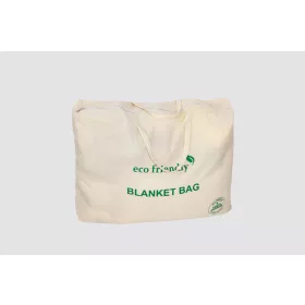 Takarózsák, pamut, 65x85x25cm, natúr szín