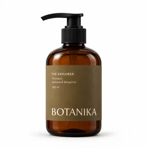 BOTANIKA Explorer Shampoo – Verbene & Bergamotte, 320 ml