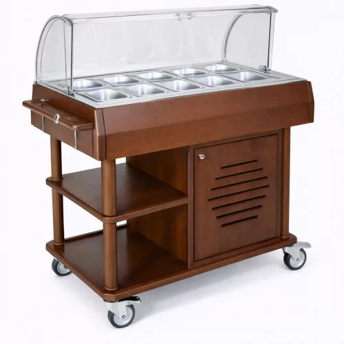 472MS Előétel tároló kocsi (Hűtött)