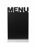 Securit Kreidetafel mit MENU-Silhouette und Alu-Fuß