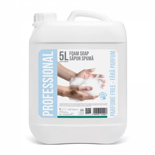 Folyékony Habszappan Fragrance free, 5L - PROFESSIONAL