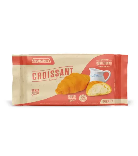 Agluten Croissant Classici – Croissants natur (glutenfrei), 50 g