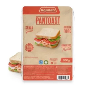   Agluten Pantoast – Toastbrot in Scheiben (glutenfrei), 300 g