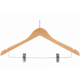 Diebstahlsicherer Kleiderbügel mit Hosenclip