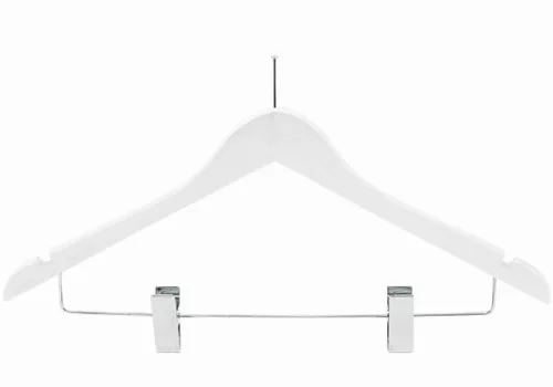 Diebstahlsicherer Kleiderbügel mit Hosenclip