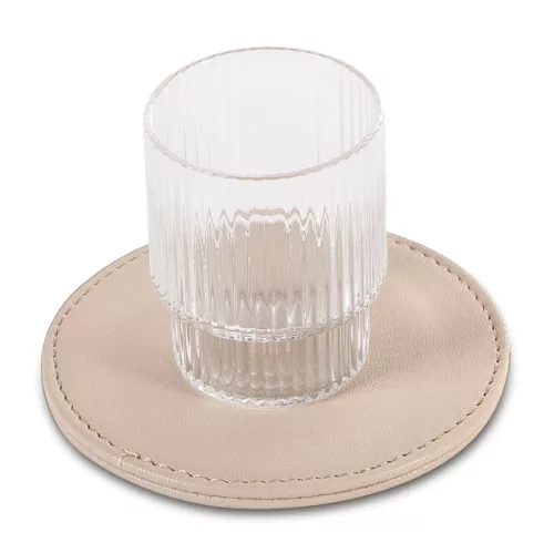Utila Glasuntersetzer – natur, klassisch, schwarz