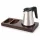 Bentley Xanthic S Tablett (Mahagoni) + Coral Wasserkocher, 0,5 l (Edelstahl) – Set