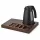 Bentley Xanthic Coffee & Tea Tablett (Mahagoni) + Saffron View Wasserkocher, 1 l (mattschwarz) – Set