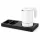 Bentley Xanthic S Tablett (schwarz) + Halo Wasserkocher, 0,6 l (weiß) – Set