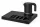 Bentley Xanthic Coffee & Tea Tablett (schwarz) + Halo Wasserkocher, 1 l (schwarz) – Set