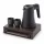 Bentley Canella Tablett (Mahagoni) + Coral Wasserkocher, 0,5 l (mattschwarz) – Set