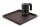 Bentley Fuji Tablett (klassisch braun) + Halo Wasserkocher, 0,6 l (mattschwarz) – Set