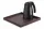 Bentley Fuji Tablett (klassisch braun) + Saffron View Wasserkocher, 1 l (mattschwarz) – Set