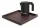 Bentley Fuji Tablett (klassisch braun) + Halo Wasserkocher, 1 l (schwarz) – Set