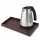 Bentley Etna Tablett (klassisch braun) + Saffron View Wasserkocher, 1 l (Edelstahl) – Set