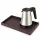Bentley Etna Tablett (klassisch braun) + Coral Wasserkocher, 0,5 l (Edelstahl) – Set