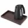 Bentley Etna Tablett (klassisch braun) + Saffron View Wasserkocher, 1 l (mattschwarz) – Set