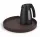 Bentley Maroa Tablett (klassisch braun) + Saffron View Wasserkocher, 1 l (mattschwarz) – Set