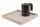 Bentley Fuji Tablett (Natur) + Halo Wasserkocher, 0,6 l (mattschwarz) – Set