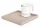 Bentley Fuji Tablett (Natur) + Halo Wasserkocher, 0,6 l (weiß) – Set