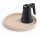 Bentley Maroa Tablett (Natur) + Coral Wasserkocher, 0,5 l (mattschwarz) – Set