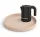 Bentley Maroa Tablett (Natur) + Halo Wasserkocher, 1 l (schwarz) – Set