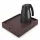 Bentley Stromboli Tablett (klassisch braun) + Saffron View Wasserkocher, 1 l (mattschwarz) – Set