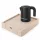 Bentley Stromboli Tablett (Natur) + Halo Wasserkocher, 1 l (schwarz) – Set