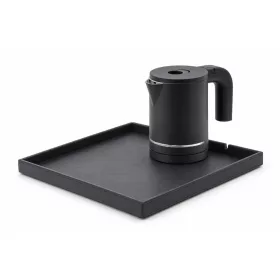   Bentley Fuji Tablett (schwarz) + Halo Wasserkocher, 0,6 l (mattschwarz) – Set