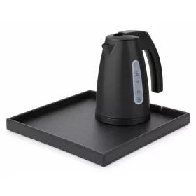   Bentley Fuji Tablett (schwarz) + Saffron View Wasserkocher, 1 l (mattschwarz) – Set