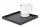 Bentley Fuji Tablett (schwarz) + Halo Wasserkocher, 0,6 l (weiß) – Set