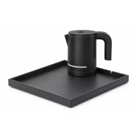   Bentley Fuji Tablett (schwarz) + Halo Wasserkocher, 1 l (schwarz) – Set