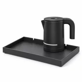   Bentley Etna Tablett (schwarz) + Halo Wasserkocher, 1 l (schwarz) – Set
