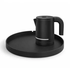   Bentley Maroa Tablett (schwarz) + Halo Wasserkocher, 1 l (schwarz) – Set