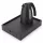 Bentley Stromboli Tablett (schwarz) + Saffron View Wasserkocher, 1 l (mattschwarz) – Set