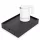 Bentley Stromboli Tablett (schwarz) + Halo Wasserkocher, 0,6 l (weiß) – Set