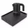 Bentley Stromboli Tablett (schwarz) + Halo Wasserkocher, 1 l (schwarz) – Set