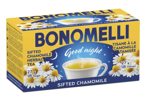 Bonomelli Good Night gesiebter Kamillentee, 1.5 g – Preis pro Teebeutel