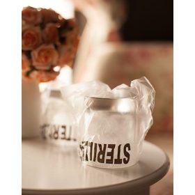 Plastiktüte für Brillen (steril)