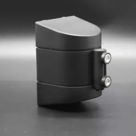   Fekete fali tokmány műanyag, sárga-fekete szalaggal, 5m, 5m (FTMFM)