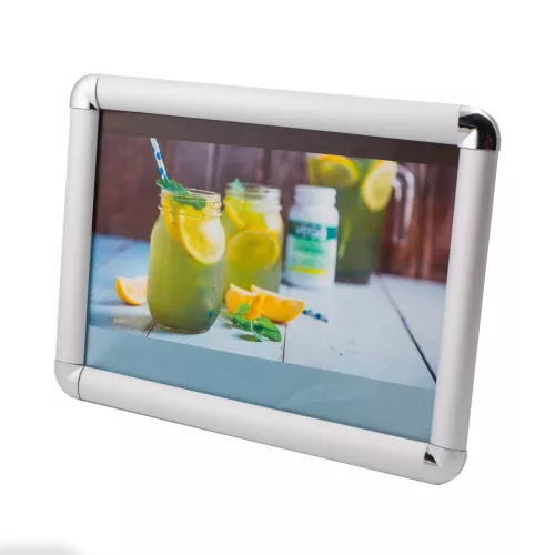 Fali laptartó keret A3 méret, ezüst