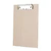 Csipeszes étlaptartó, bézs, A5