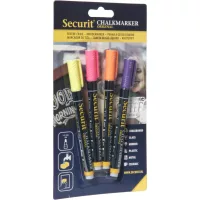 Kreidemarker und Stifte