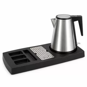   HOBBB Nakskov Tablett + Næstved H1205 Matt Wasserkocher, 1,2 l – Set