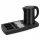 HOBBB Nakskov Tablett + Køge H1266 Black Wasserkocher, 1,2 l – Set